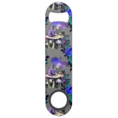 Alice im Wunderland Raupe Rauchen Blume Speed Flaschenöffner (Vorderseite)