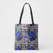 Alice im Wunderland Raupe Rauchen Blume Tasche (Vorderseite)