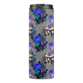 Alice im Wunderland Raupe Rauchen Blume Thermosbecher (Rückseite)