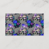 Alice im Wunderland Raupe Rauchen Blume Visitenkarte (Vorderseite)