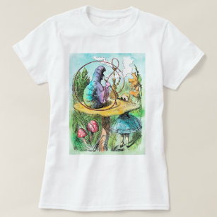 Alice im Wunderland-Raupen-Damen-T-Shirt T-Shirt