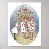 Alice im Wunderland Rose Poster (Vorne)