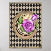 Alice im Wunderland Rose Poster (Vorne)