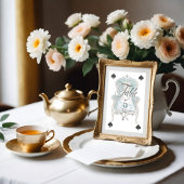 Alice im Wunderland Royal Throne Playing Card Tischnummer
