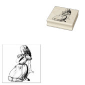 Alice im Wunderland Rubber Briefmarke Gummistempel (Stempel)