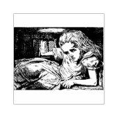 Alice im Wunderland Rubber Briefmarke Gummistempel (Prägung)