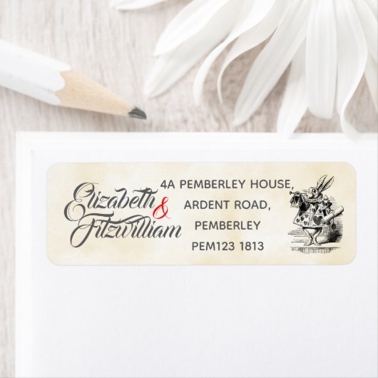 Alice im Wunderland-Rücksendeadresse (Insitu)