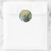 Alice im Wunderland Runder Aufkleber (Tasche)