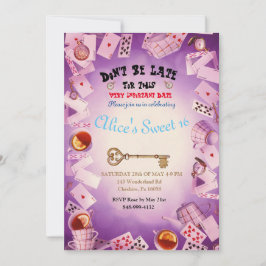 Alice im Wunderland Save the Date Investitionen