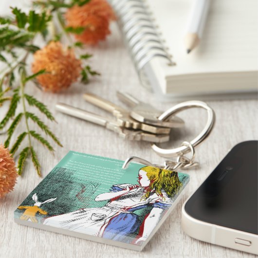 +{ Alice im Wunderland }+ Schlüsselanhänger (Vorderseite rechts)