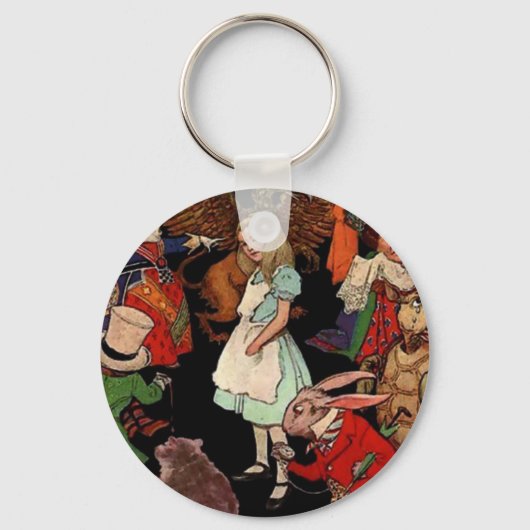Alice im Wunderland Schlüsselanhänger (Vorderseite)
