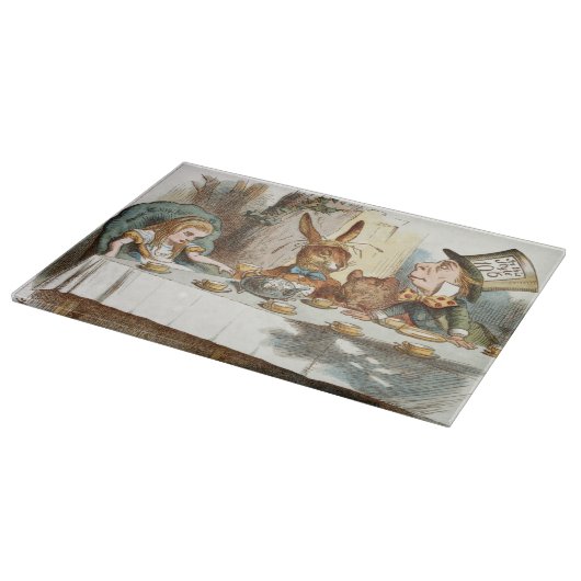 Alice im Wunderland Schneidebrett (Ecke)