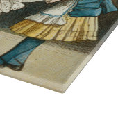 Alice im Wunderland Schneidebrett (Ecke)