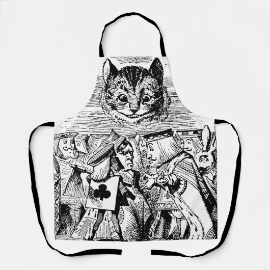 Alice im Wunderland Schürze (Vorderseite)