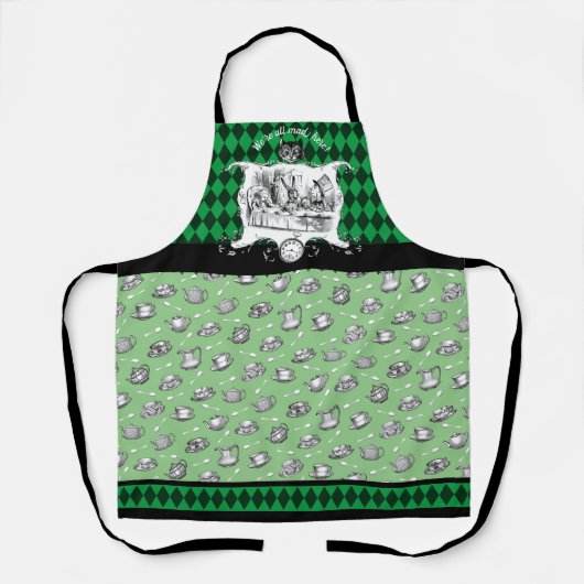 ALICE IM WUNDERLAND SCHÜRZE (Vorderseite)