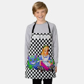 Alice im Wunderland Schürze (Getragen)