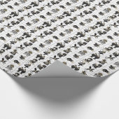 Alice im Wunderland Schwarz/Gold in Tabelle auf We Geschenkpapier (Ecke)