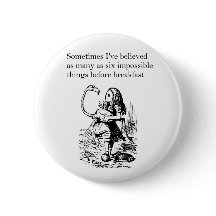 Alice im Wunderland, "Sechs Unmögliche Dinge"