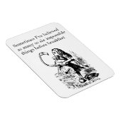 Alice im Wunderland, "Sechs Unmögliche Dinge" Magnet (Rechte Seite)