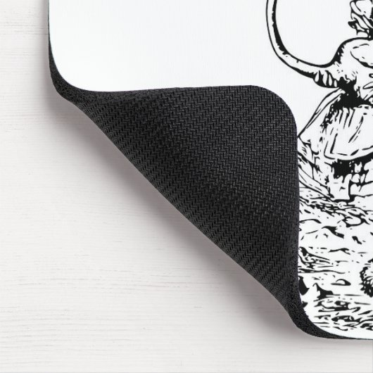 Alice im Wunderland, "Sechs Unmögliche Dinge" Mousepad (Ecke)