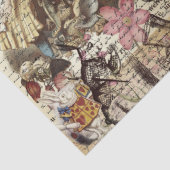 Alice im Wunderland Seidenpapier (Detail)