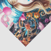 Alice im Wunderland Seidenpapier (Detail)