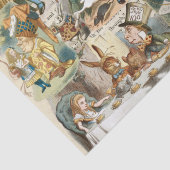 Alice im Wunderland Seidenpapier (Detail)