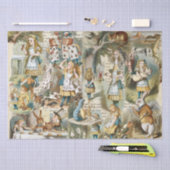 Alice im Wunderland Seidenpapier (Handwerk)