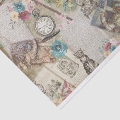 Alice im Wunderland Seidenpapier (Ausschnitt)