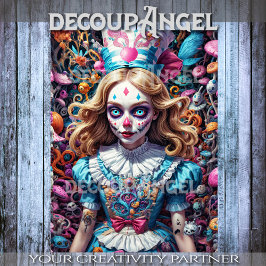 Alice im Wunderland Seidenpapier