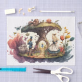 Alice im Wunderland Seidenpapier (Handwerk)