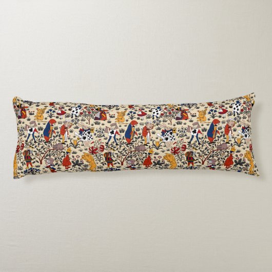 Alice im Wunderland Seitenschläferkissen (Rückseite)