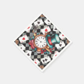 Alice im Wunderland Serviette (Ecke)