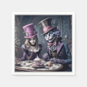 Alice im Wunderland Serviette (Vorderseite)