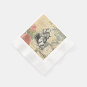 Alice im Wunderland Serviette (Ecke)