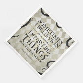 Alice im Wunderland Serviette (Ecke)