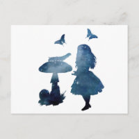 Alice im Wunderland Silhouette