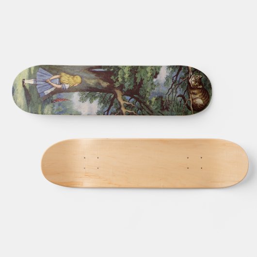 Alice im Wunderland SkakeBoard Pro Skateboard (Horizontal)