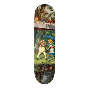 Alice im Wunderland-Skate-Brett Skateboard