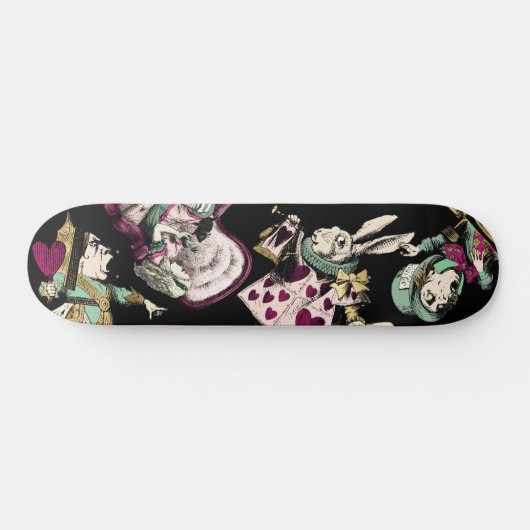 Alice im Wunderland Skateboard (Horizontal)
