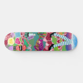 Alice im Wunderland Skateboard (Horizontal)