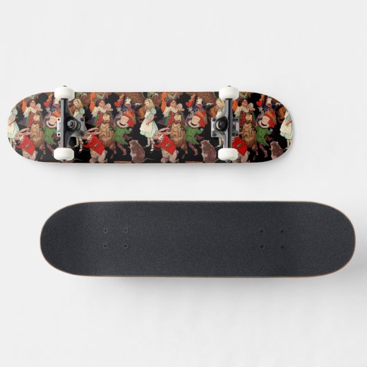 Alice im Wunderland Skateboard (Horizontal)