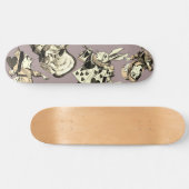 Alice im Wunderland Skateboard (Horizontal)