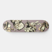 Alice im Wunderland Skateboard (Horizontal)