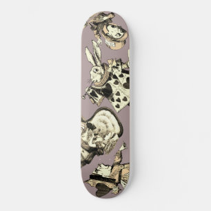 Alice im Wunderland Skateboard