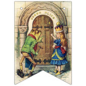 Alice im Wunderland SPASS-PARTY-FLAGGEN Wimpelkette (Dritte Fahne)