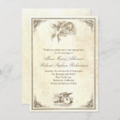 Alice im Wunderland speichern der Datumskarten Save The Date (Vorne/Hinten)