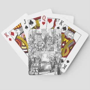 Alice im Wunderland Spielkarten