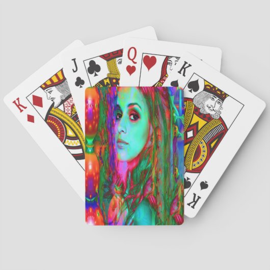 Alice im Wunderland Spielkarten (Rückseite)