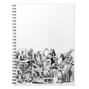 Alice im Wunderland Spiral Notebook Notizblock
